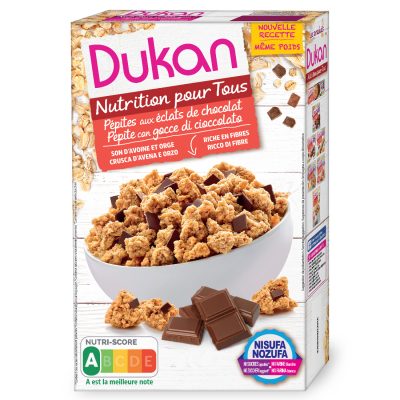 Dukan Δημητριακά Clusters με με κομμάτια σοκολάτας 350g
